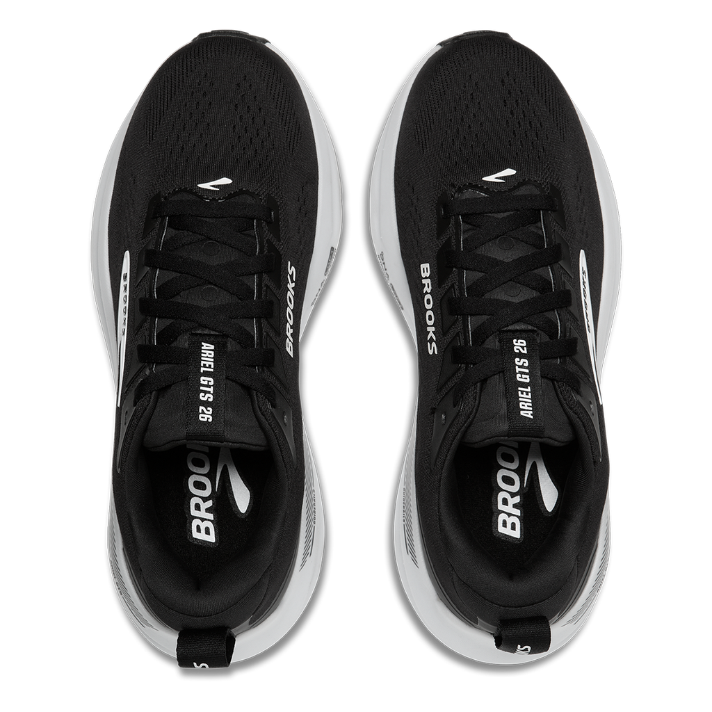 Brooks Ariel GTS 26 — Black - Grey - White — Size B — Width 6 — Alternate View 7