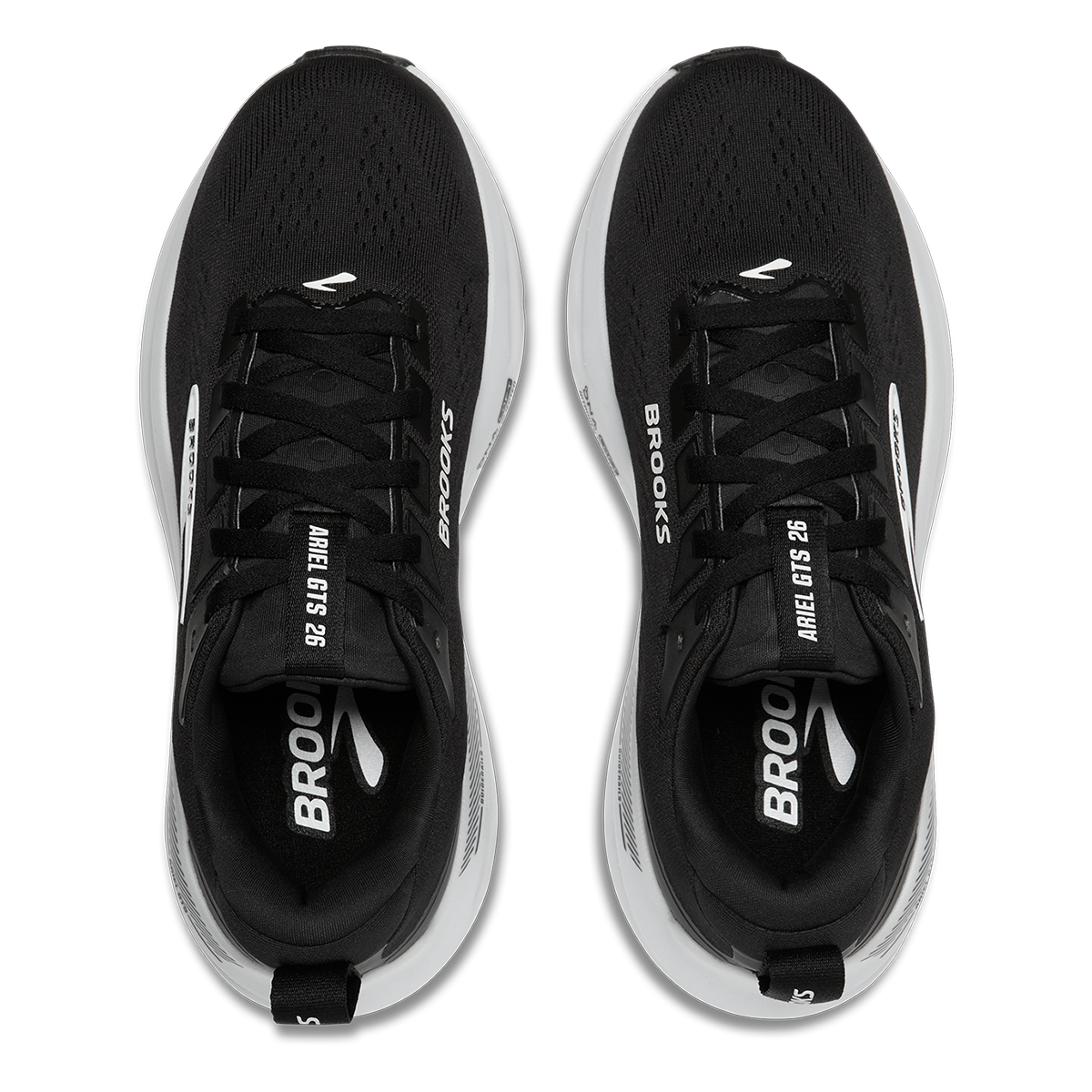 Brooks Ariel GTS 26 — Black - Grey - White — Size B — Width 6 — Alternate View 7