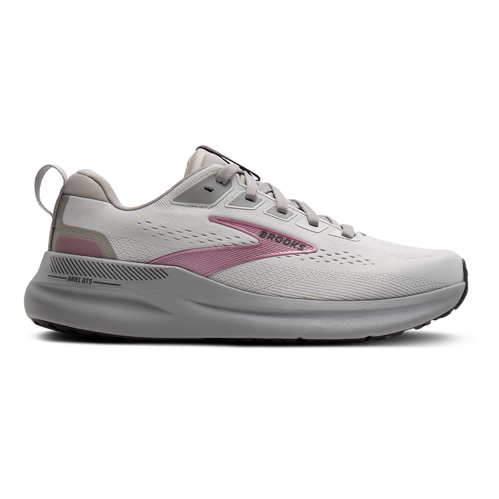 Brooks Ariel GTS 26 — Black - Grey - White — Size B — Width 6 — Front View