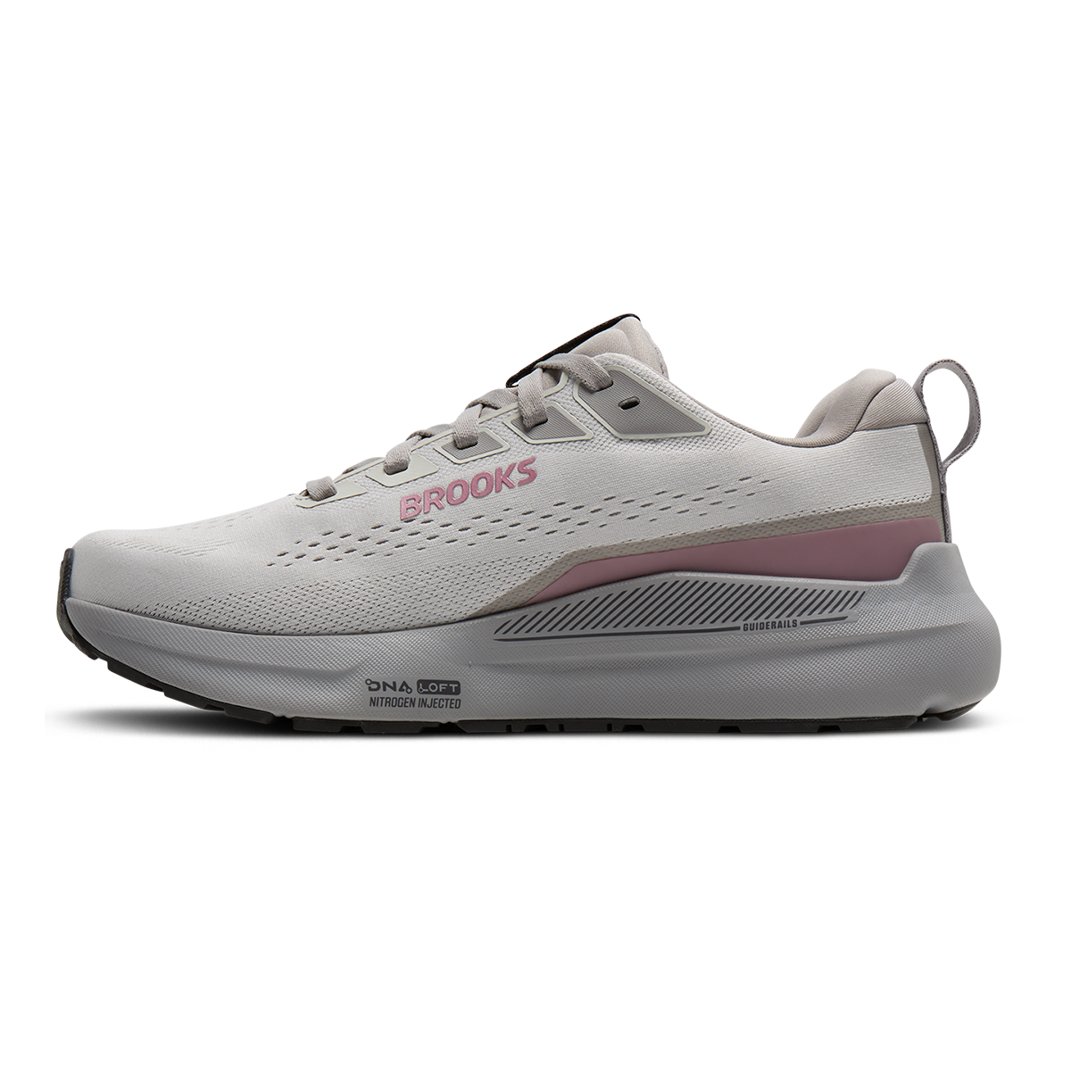 Brooks Ariel GTS 26 — Black - Grey - White — Size B — Width 6 — Side View