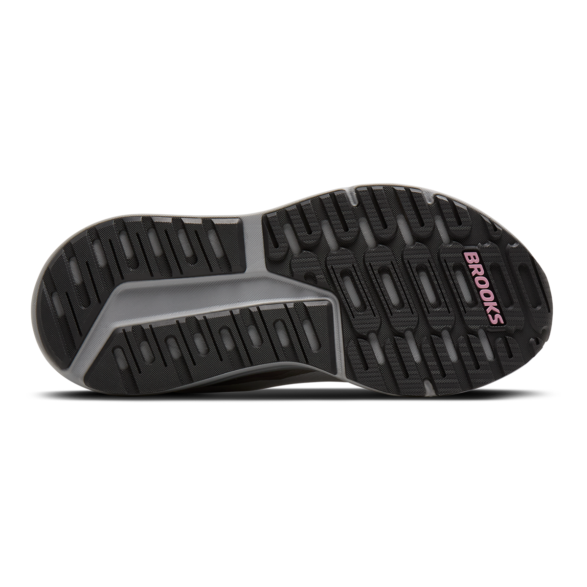 Brooks Ariel GTS 26 — Black - Grey - White — Size B — Width 6 — Top View