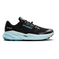 Brooks Cascadia 19 GTX — Black - Ebony - Blue Flower — Size B — Width 7 — Front View