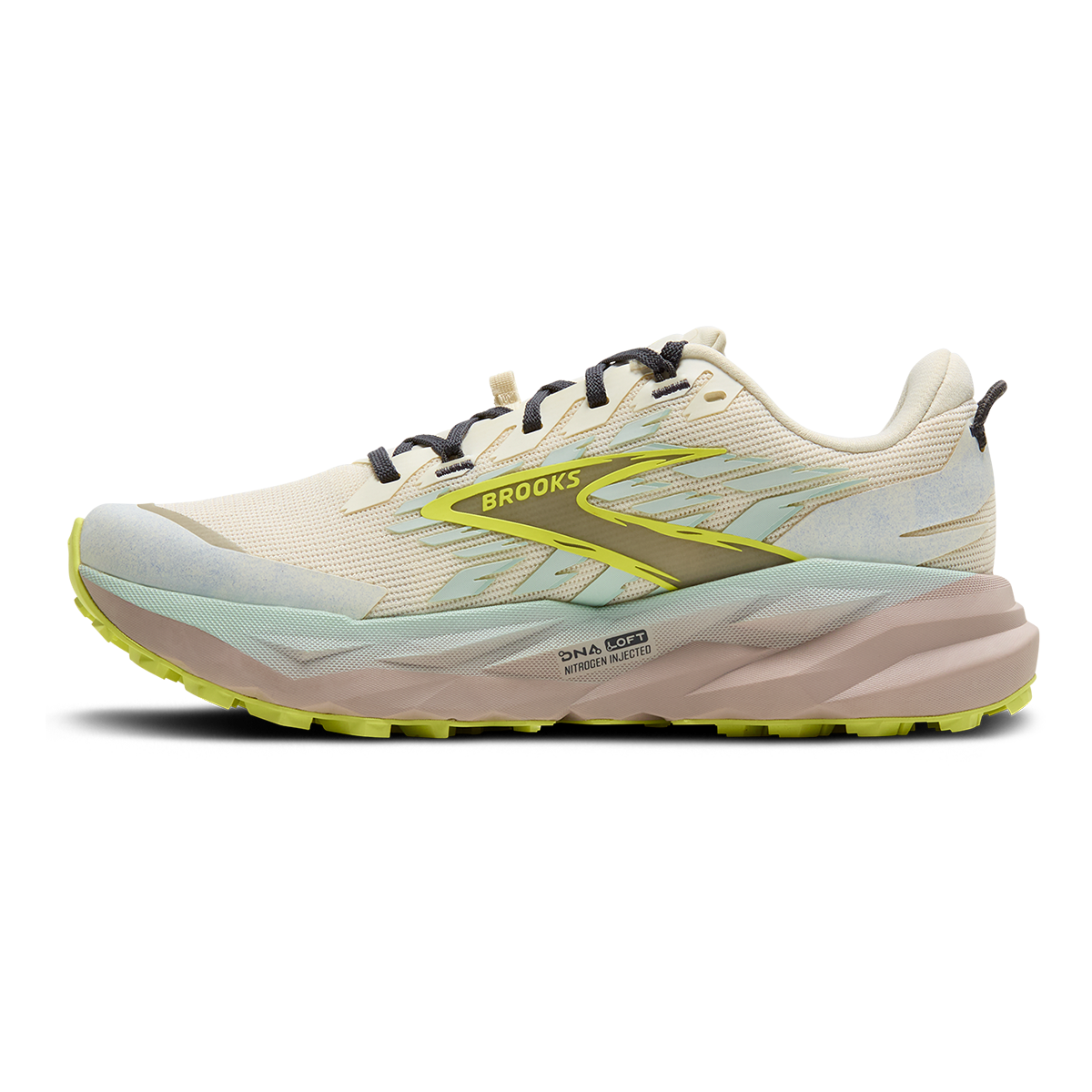 Brooks Cascadia 19 — Black - Black - Ebony — Size B — Width 7.5 — Lifestyle View