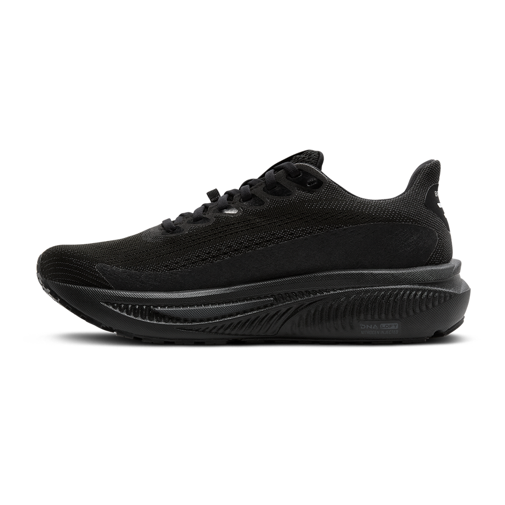 Brooks Ghost 17 GTX — Black - Black - Ebony — Size D — Width 9 — Lifestyle View