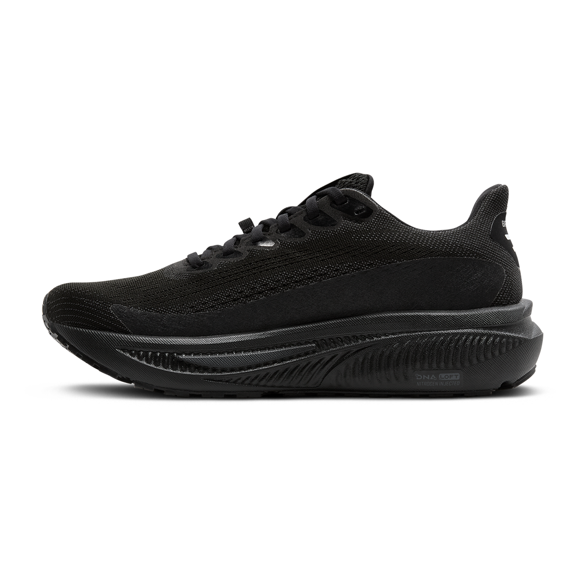 Brooks Ghost 17 GTX — Black - Black - Ebony — Size D — Width 9 — Lifestyle View