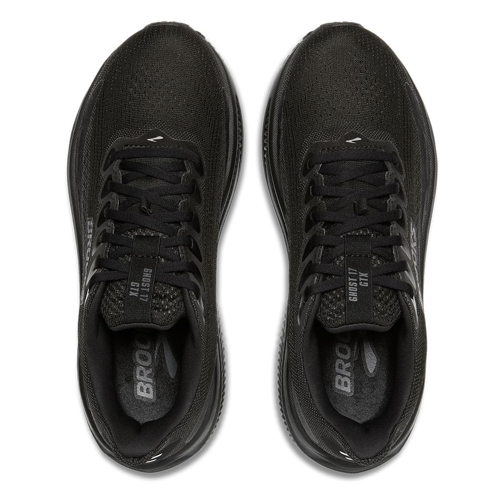 Brooks Ghost 17 GTX — Black - Black - Ebony — Size B — Width 7 — Alternate View 7