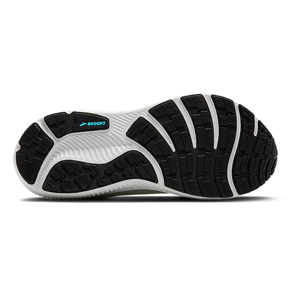 Brooks Ghost 17 GTX — Black - Black - Ebony — Size B — Width 7 — Top View