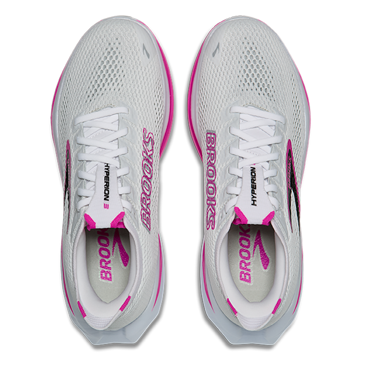 Brooks Hyperion 3 — Black - Grey - White — Size B — Width 7.5 — Alternate View 19
