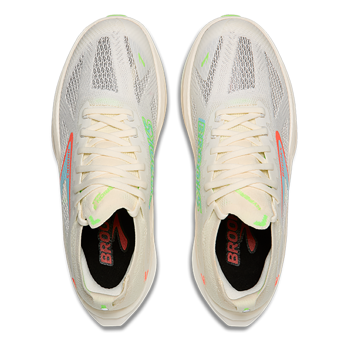 Brooks Hyperion Max 3 — Coconut - Green Gecko - Pink Clay — Size B — Width 6.5 — Alternate View 7