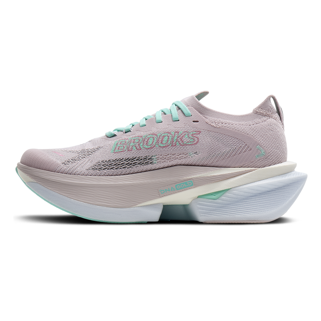 Brooks Hyperion Max 3 — Coconut - Green Gecko - Pink Clay — Size B — Width 6.5 — Alternate View 14
