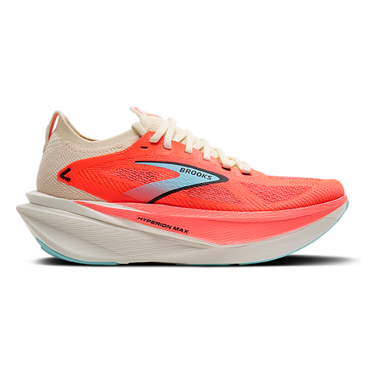 Brooks Hyperion Max 3 — Coconut - Green Gecko - Pink Clay — Size B — Width 6.5 — Alternate View 9