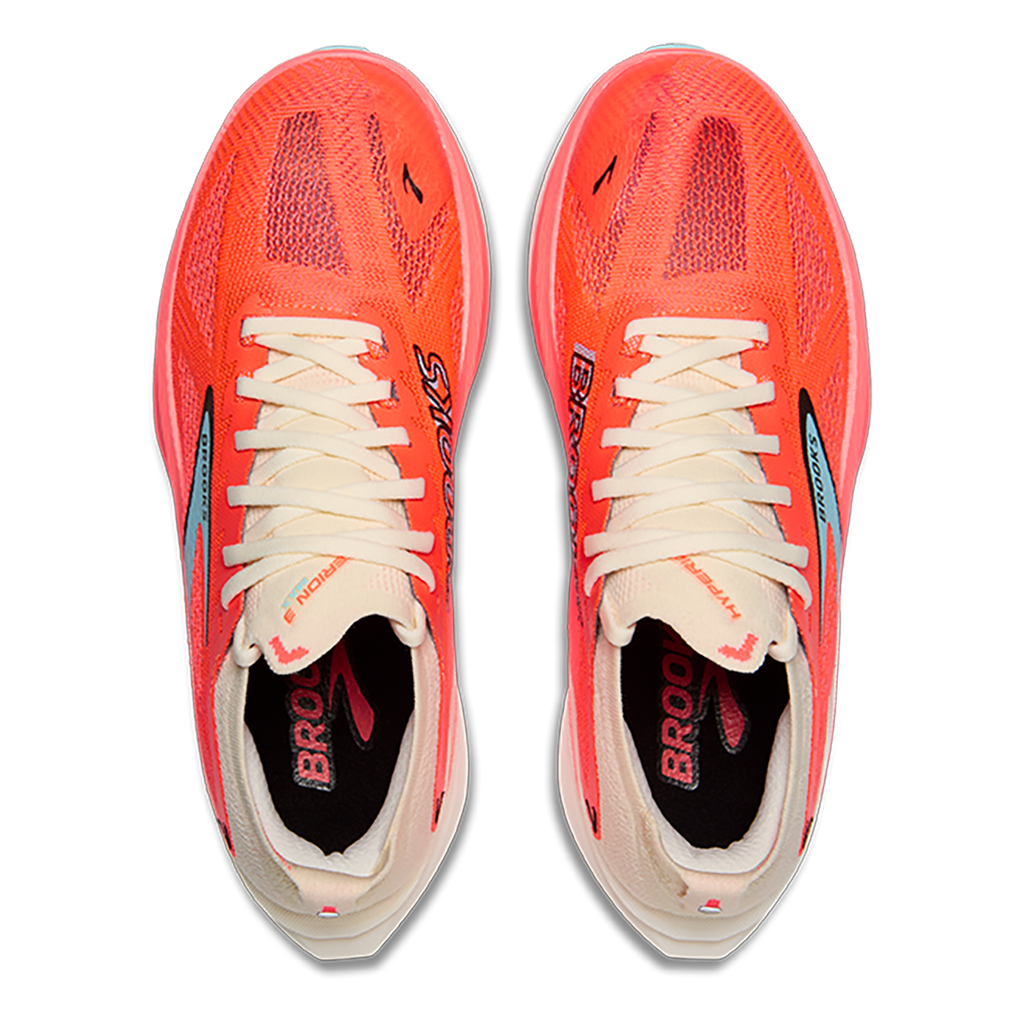 Brooks Hyperion Max 3 — Coconut - Green Gecko - Pink Clay — Size B — Width 6.5 — Alternate View 11