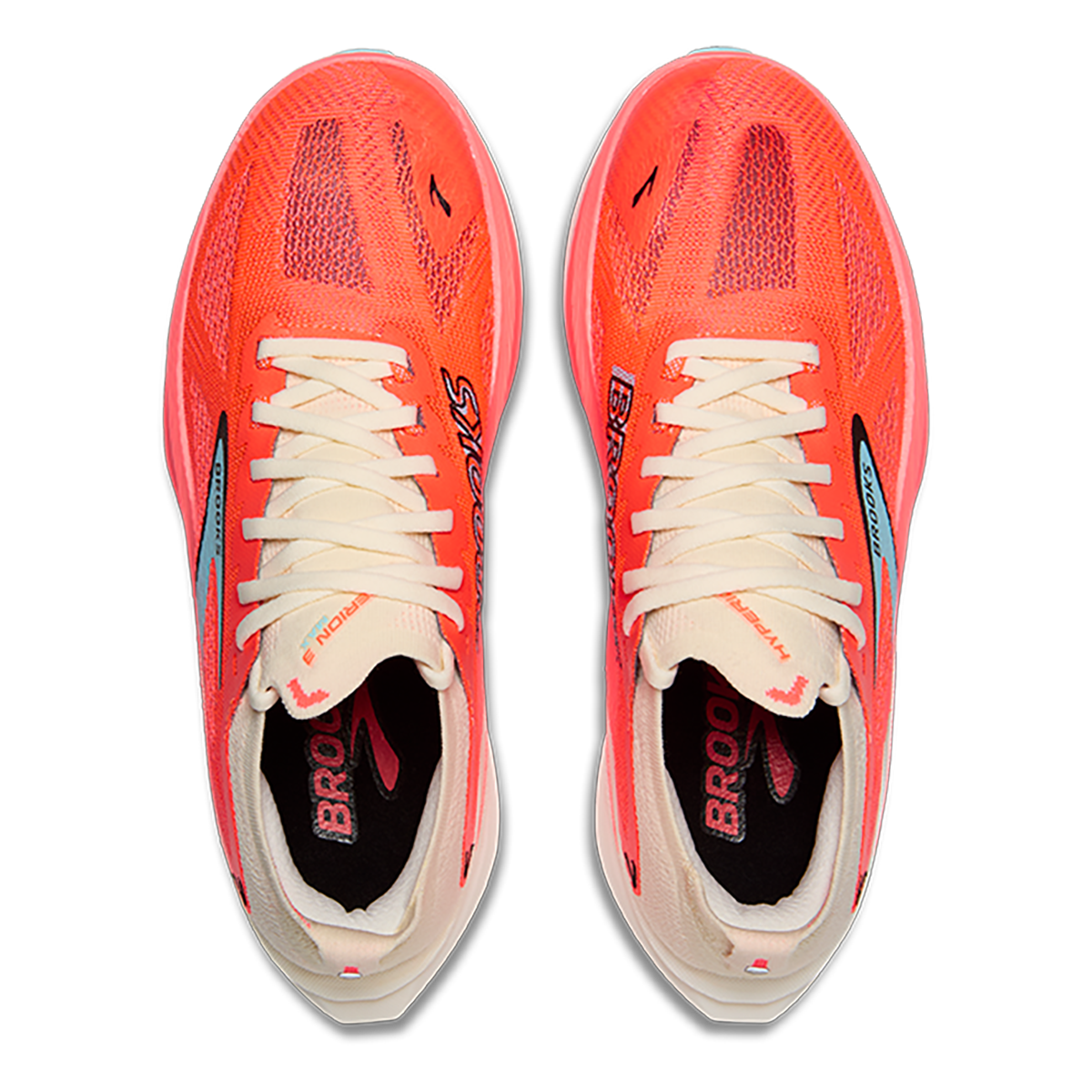 Brooks Hyperion Max 3 — Coconut - Green Gecko - Pink Clay — Size B — Width 6.5 — Alternate View 11