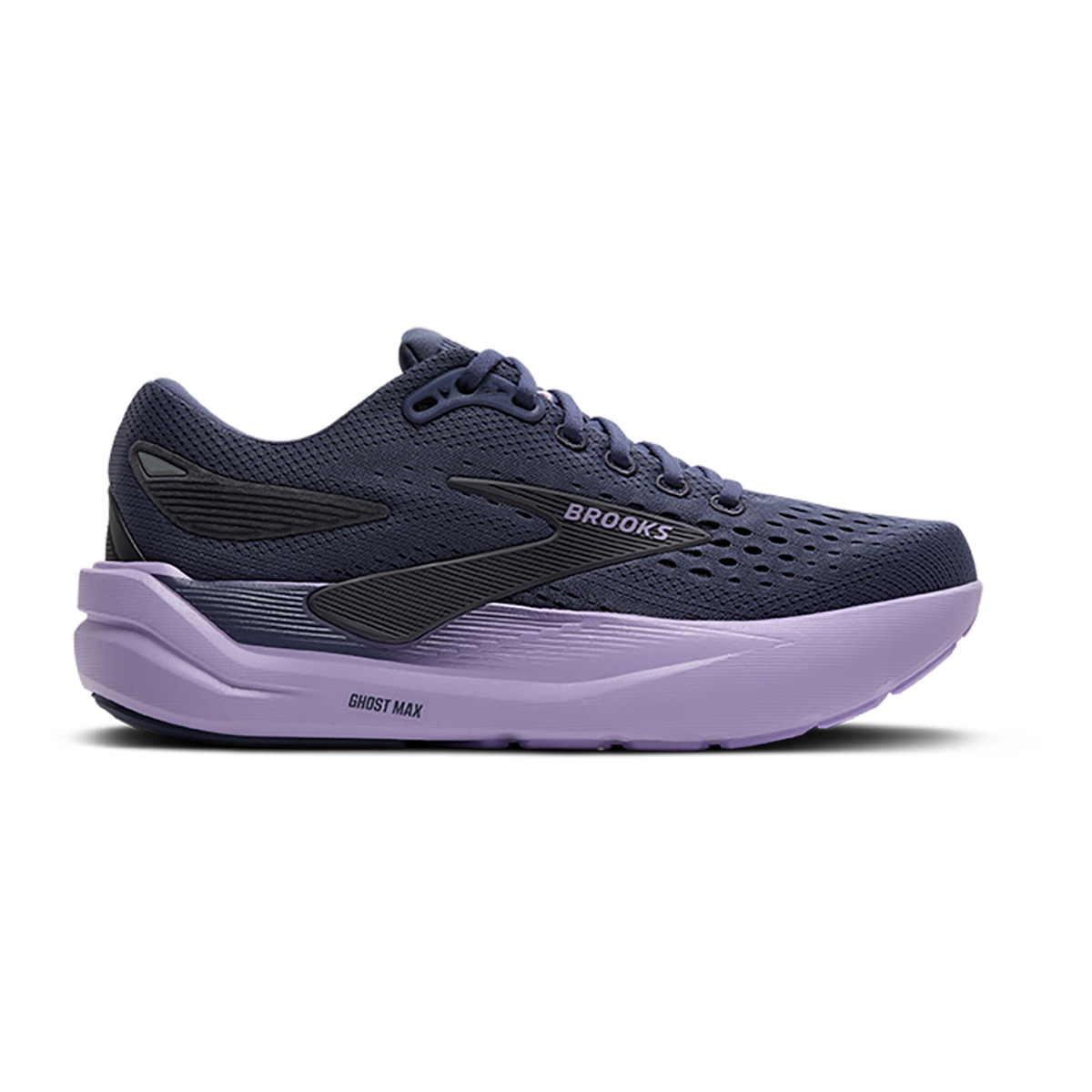 Brooks Ghost Max 3 — Black - Black - Ebony — Size B — Width 6.5 — Alternate View 13