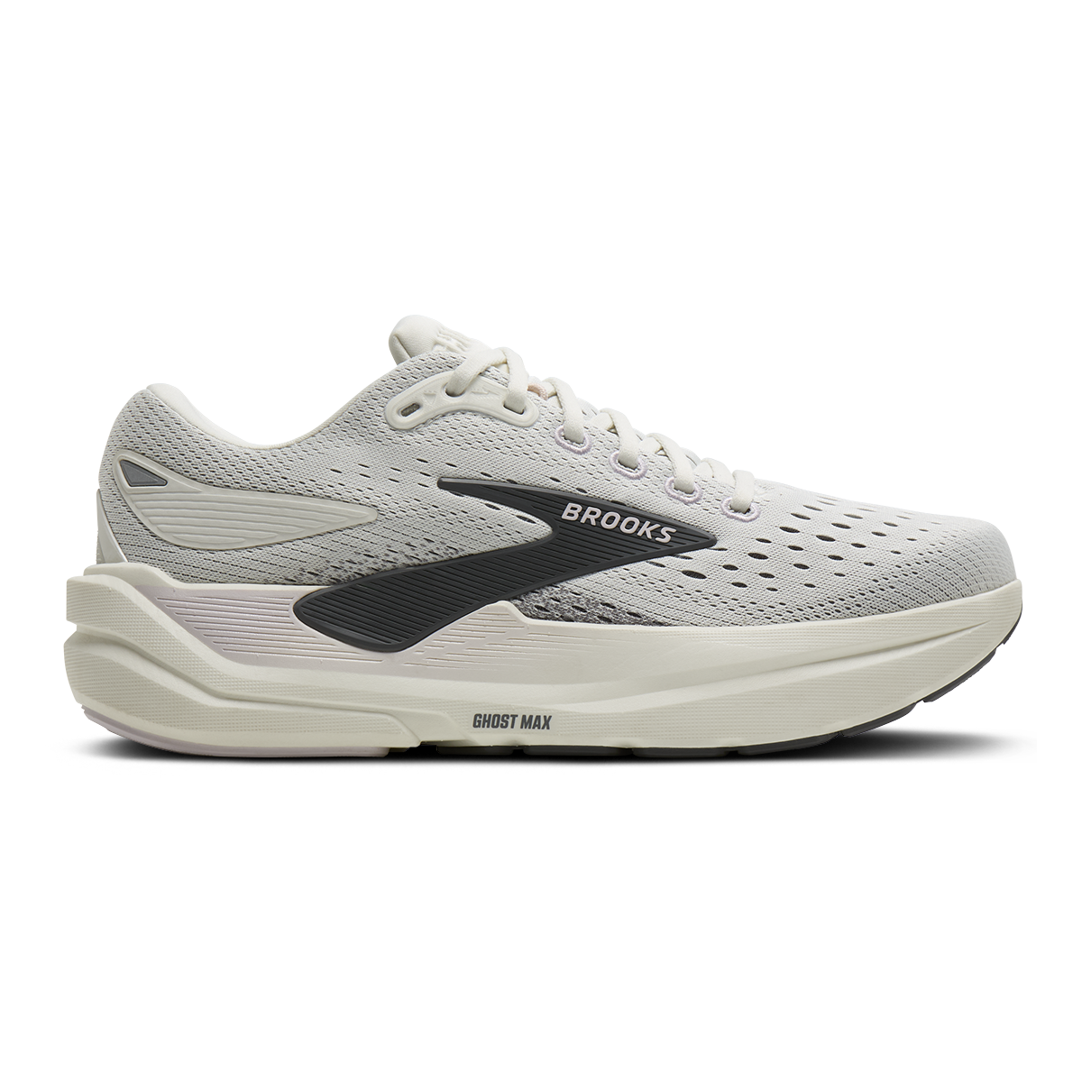 Brooks Ghost Max 3 — Black - Black - Ebony — Size B — Width 6.5 — Alternate View 45