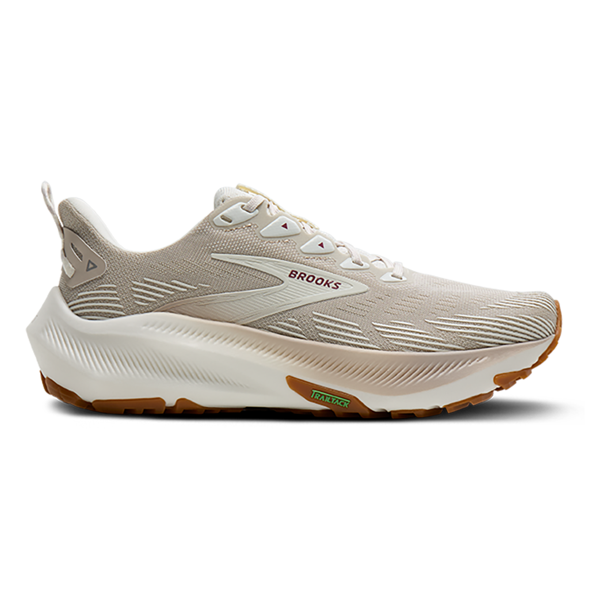 Brooks Ghost Trail — Coconut - Bluewash - Skywriting — Size B — Width 5 — Side View