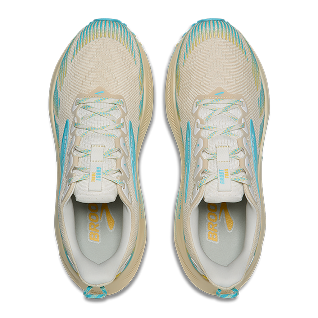 Brooks Ghost Trail — Coconut - Bluewash - Skywriting — Size B — Width 5 — Alternate View 19