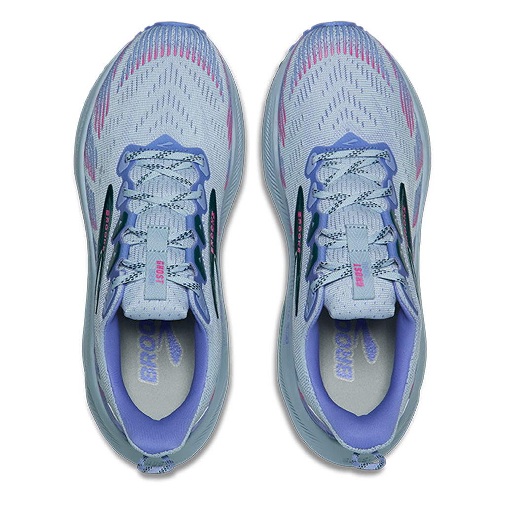Brooks Ghost Trail — Coconut - Bluewash - Skywriting — Size B — Width 5 — Alternate View 15