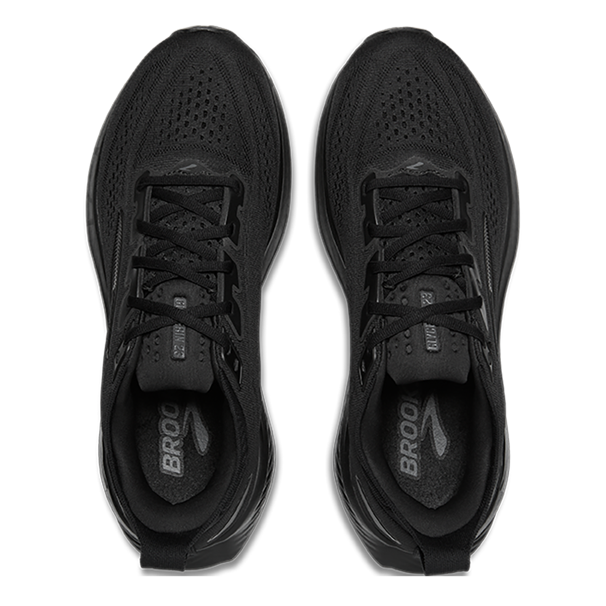 Brooks Glycerin 23 — Black - Black - Ebony — Size B — Width 5 — Alternate View 7