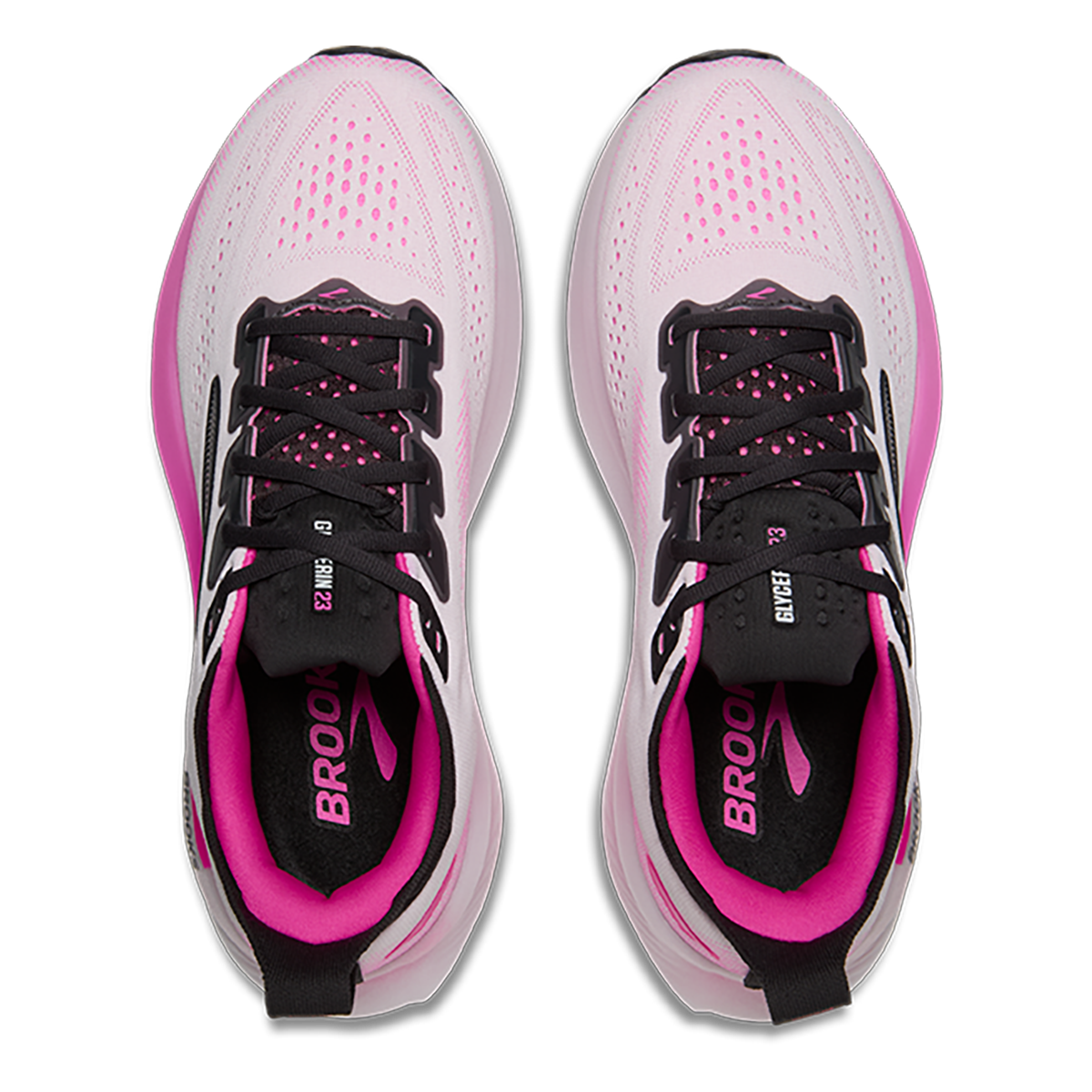 Brooks Glycerin 23 — Black - Black - Ebony — Size B — Width 5 — Alternate View 19