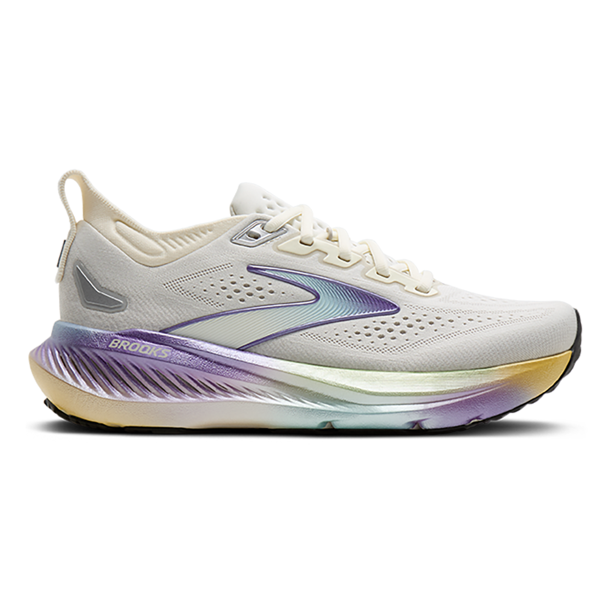 Brooks Glycerin 23 Gradient Pack — Coconut - Citron - Blue Glow — Size B — Width 5.5 — Front View