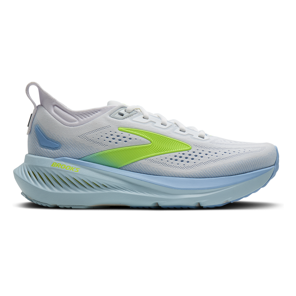 Brooks Glycerin 23 Nightlife Collection — White - OpenAir - Nightlife — Size B — Width 5 — Front View