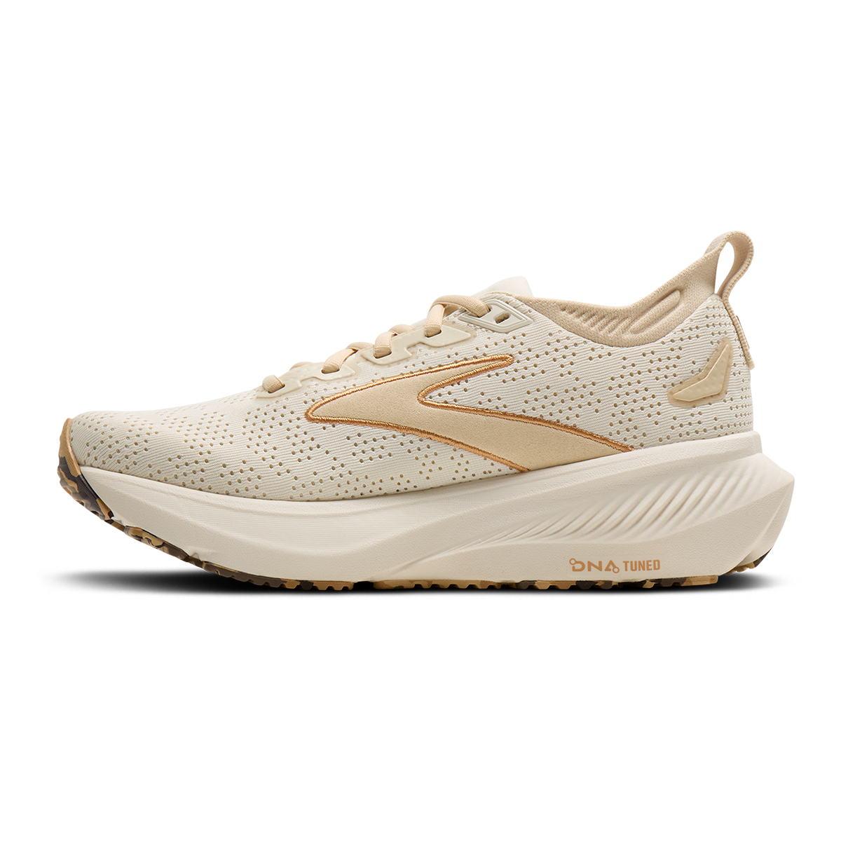Brooks Glycerin 23 — Black - Black - Ebony — Size B — Width 5 — Side View