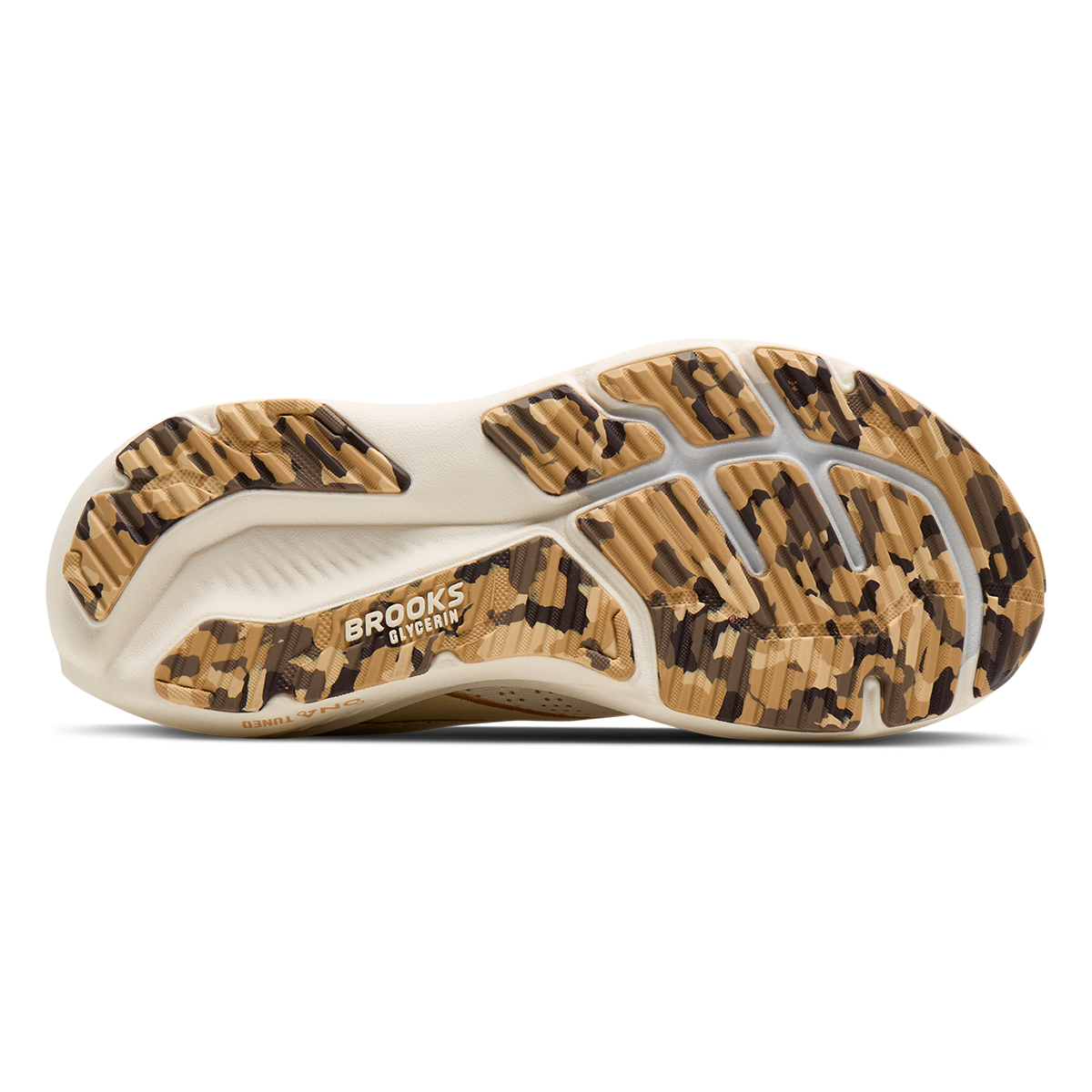 Brooks Glycerin 23 — Black - Black - Ebony — Size B — Width 5 — Top View