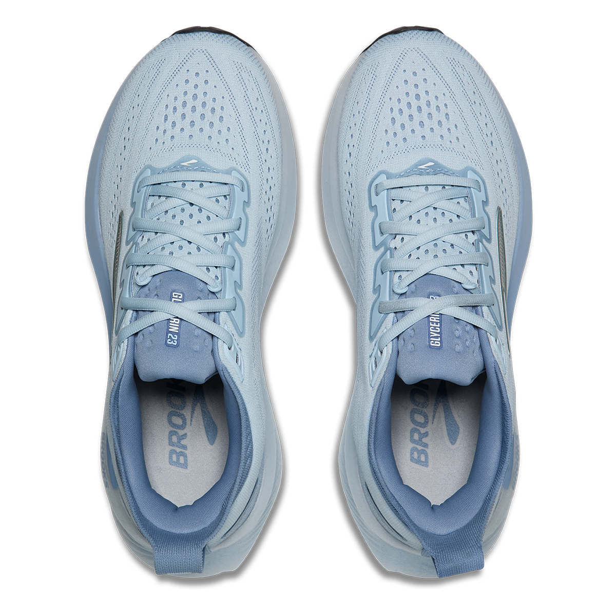 Brooks Glycerin 23 — Black - Black - Ebony — Size B — Width 5 — Alternate View 63