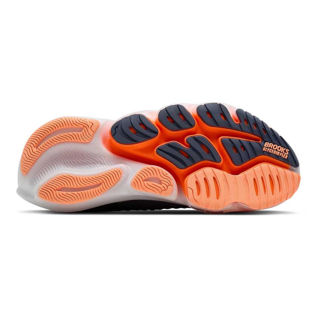 Brooks Glycerin Flex — Black - White — Size B — Width 5 — Alternate View 40