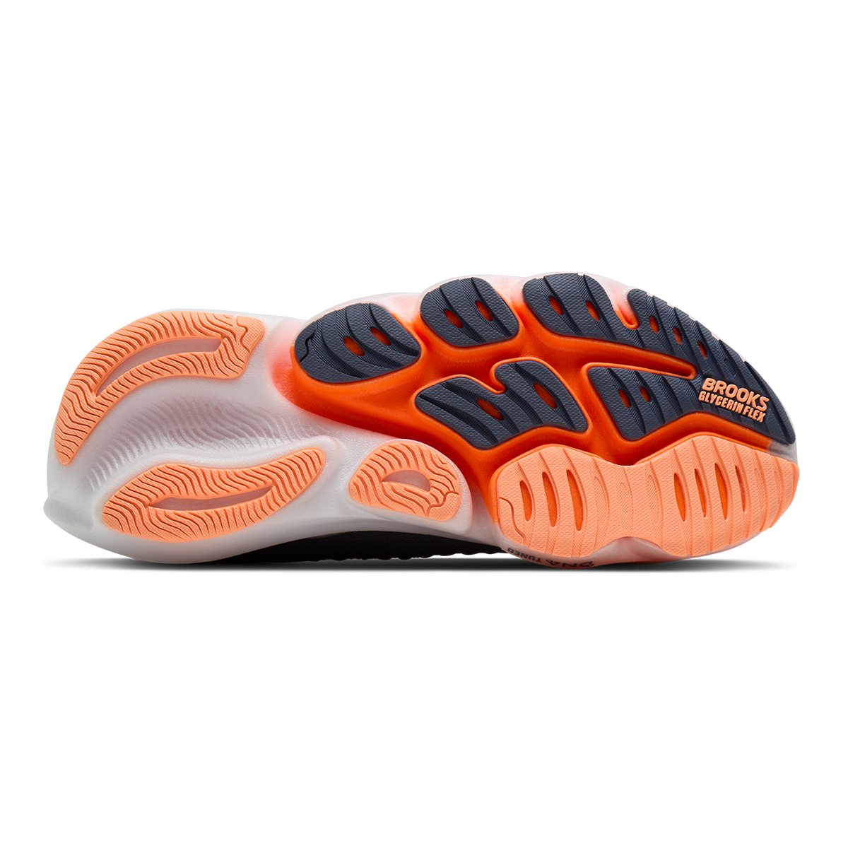Brooks Glycerin Flex — Black - White — Size B — Width 5 — Alternate View 40