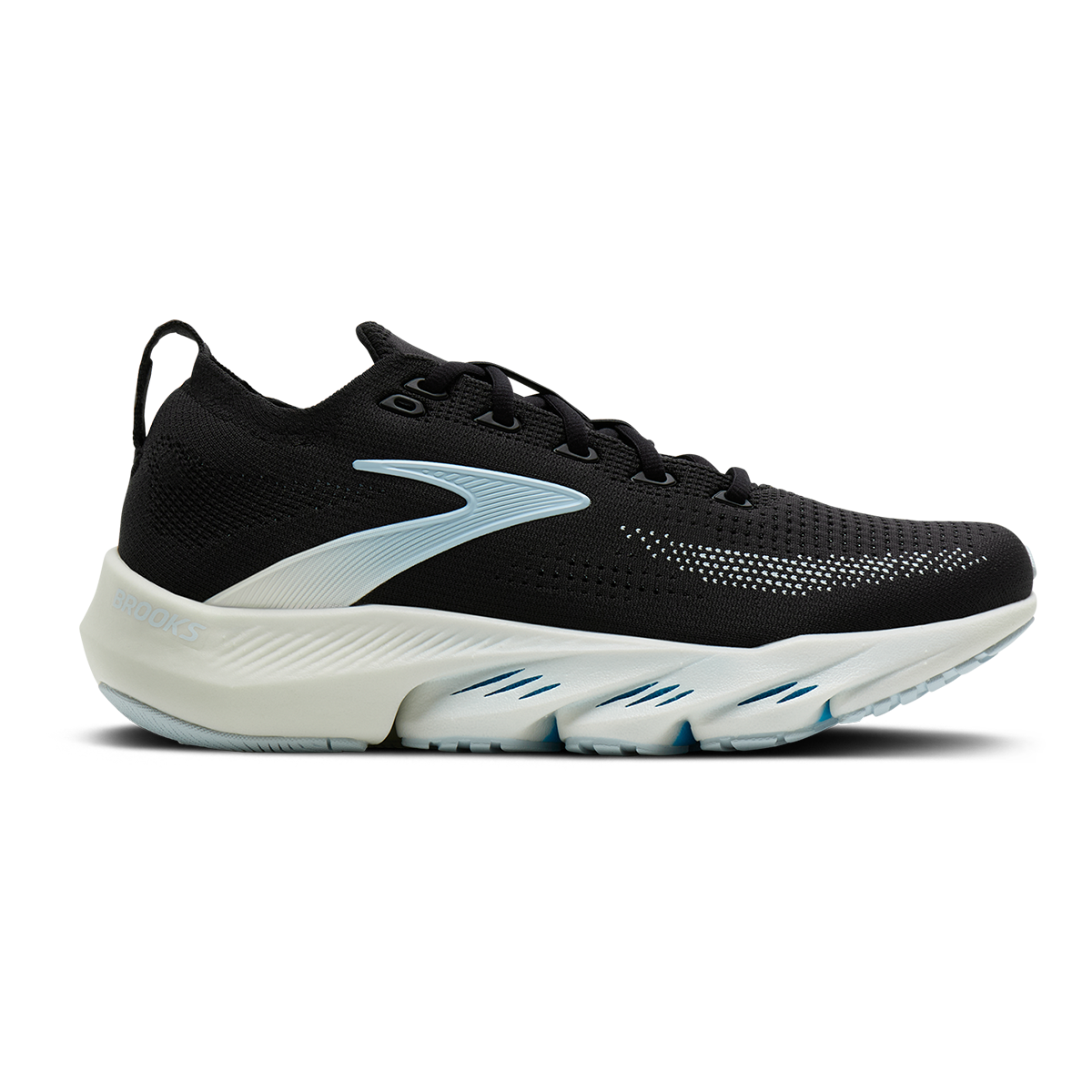 Brooks Glycerin Flex — Black - White — Size B — Width 5 — Alternate View 33