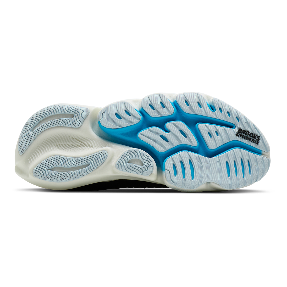 Brooks Glycerin Flex — Black - White — Size B — Width 5 — Alternate View 36