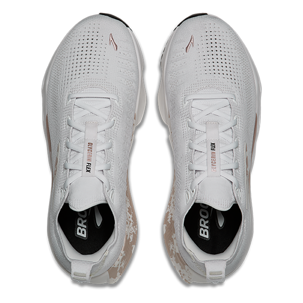 Brooks Glycerin Flex — Black - White — Size B — Width 5 — Alternate View 47