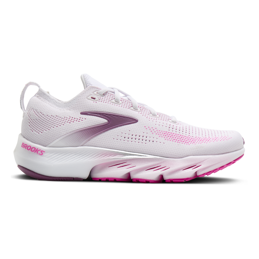 Brooks Glycerin Flex — Black - White — Size B — Width 5 — Front View