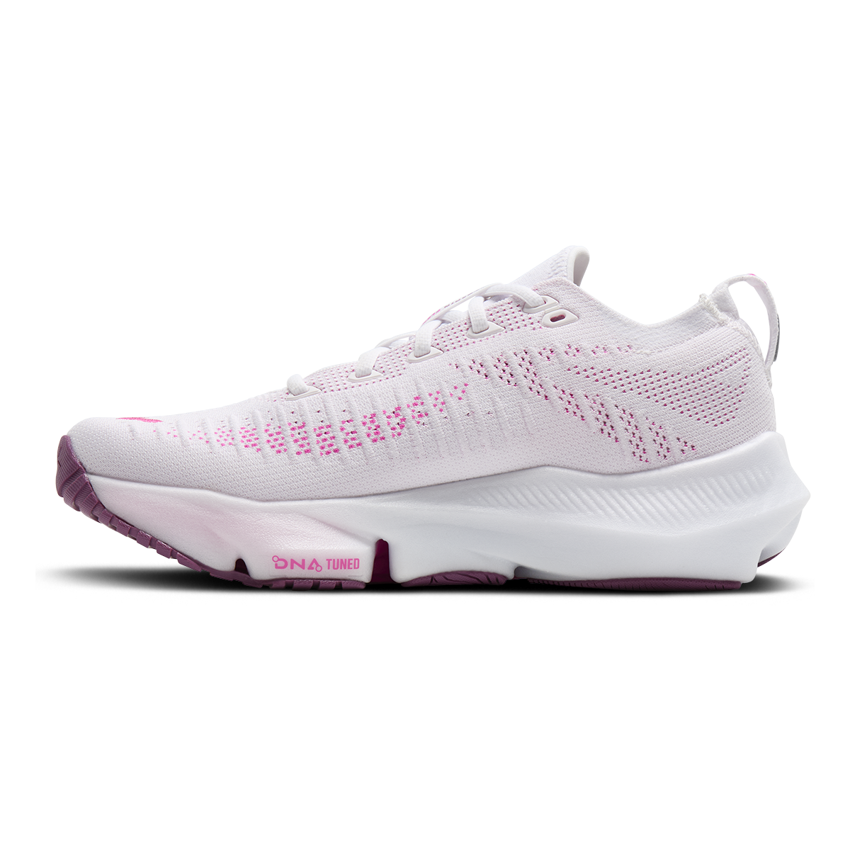 Brooks Glycerin Flex — Black - White — Size B — Width 5 — Side View