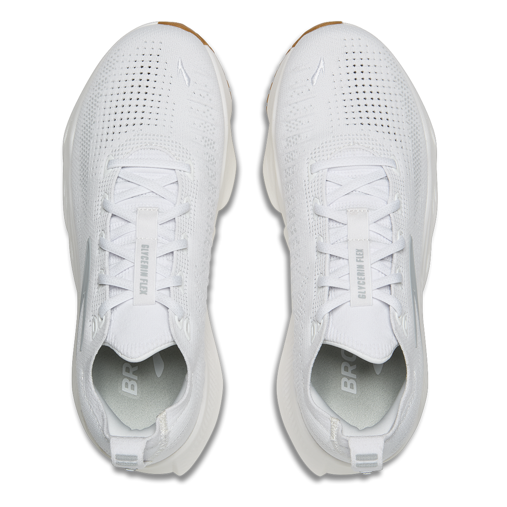 Brooks Glycerin Flex — Black - White — Size B — Width 5 — Alternate View 30