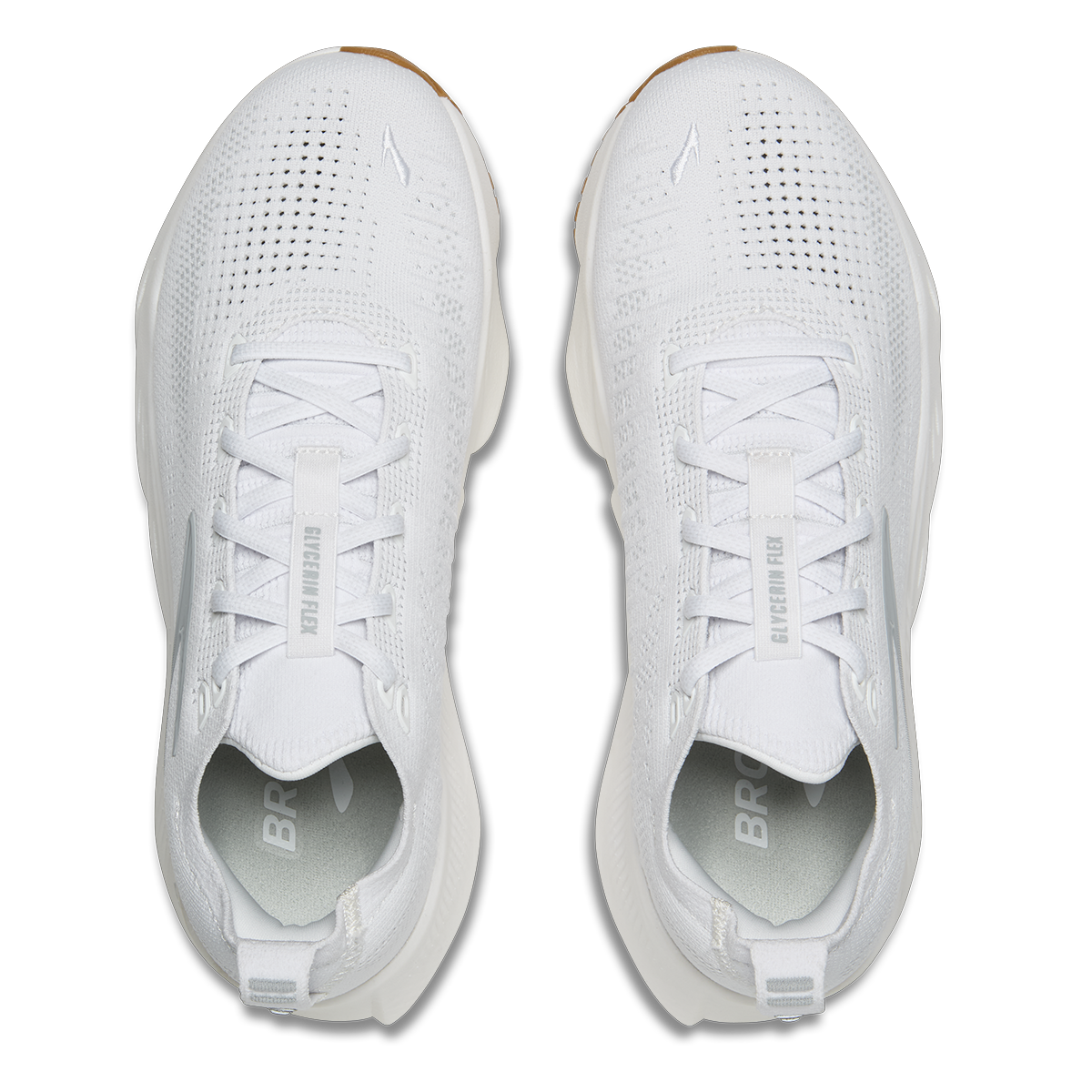 Brooks Glycerin Flex — Black - White — Size B — Width 5 — Alternate View 30