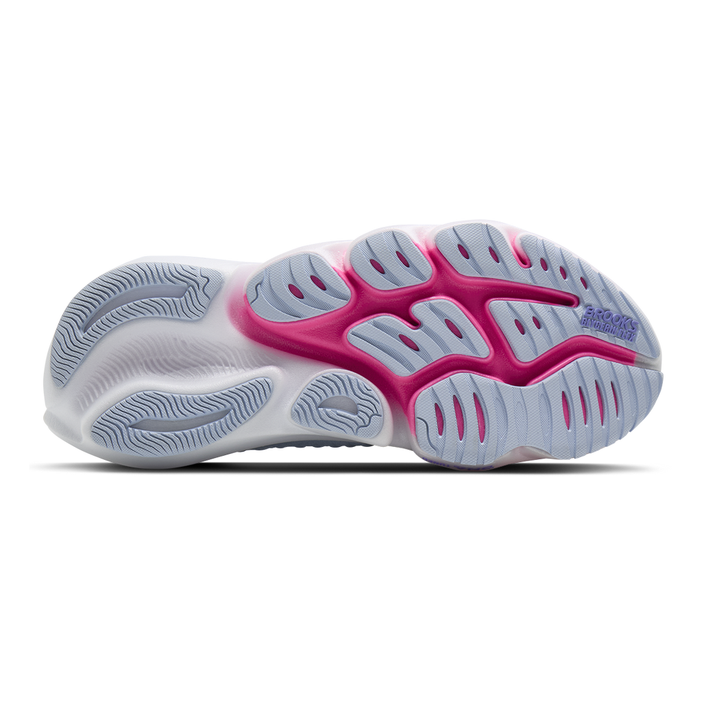 Brooks Glycerin Flex — Black - White — Size B — Width 5 — Top View