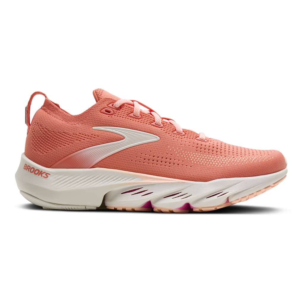 Brooks Glycerin Flex — Black - White — Size B — Width 5 — Detail View