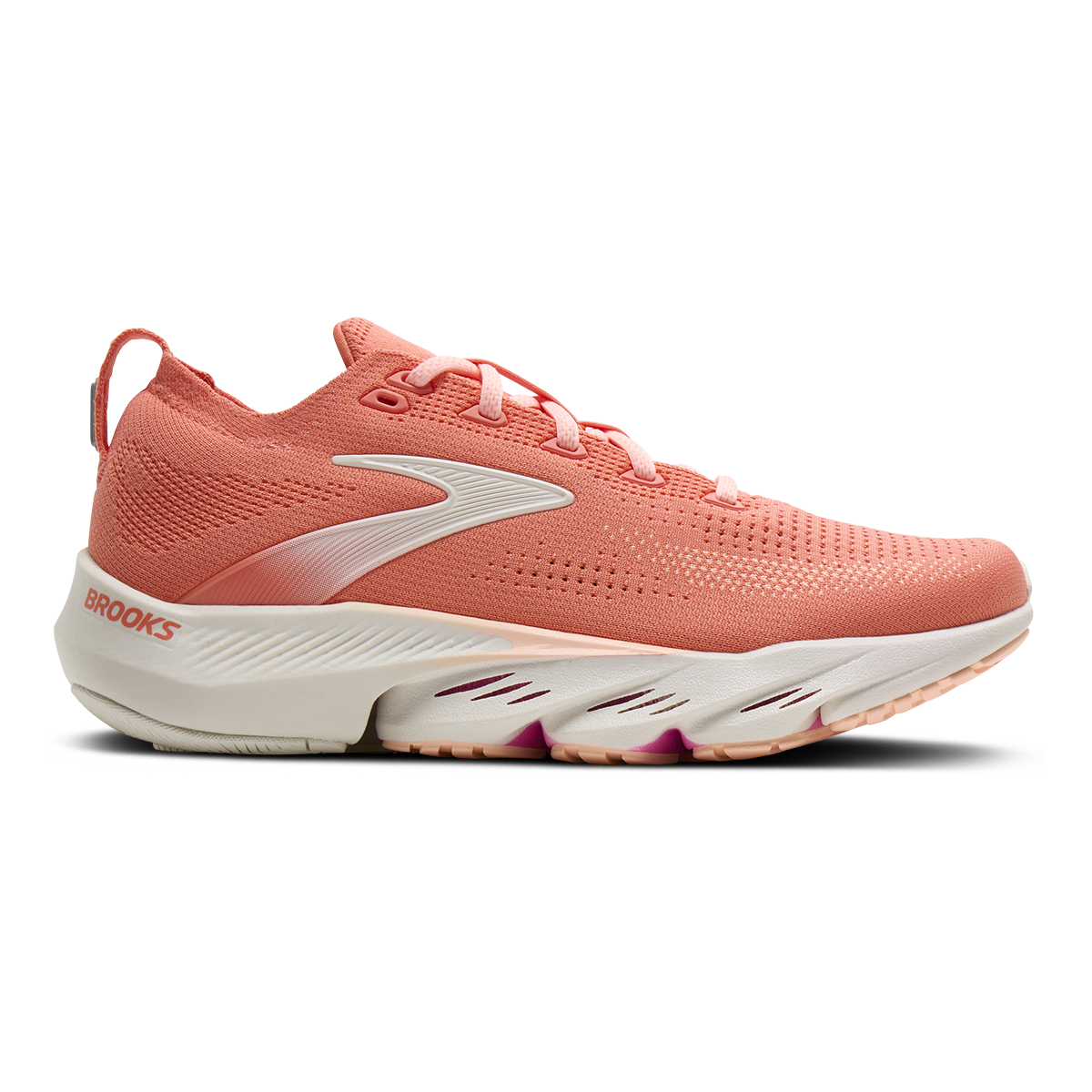 Brooks Glycerin Flex — Black - White — Size B — Width 5 — Detail View