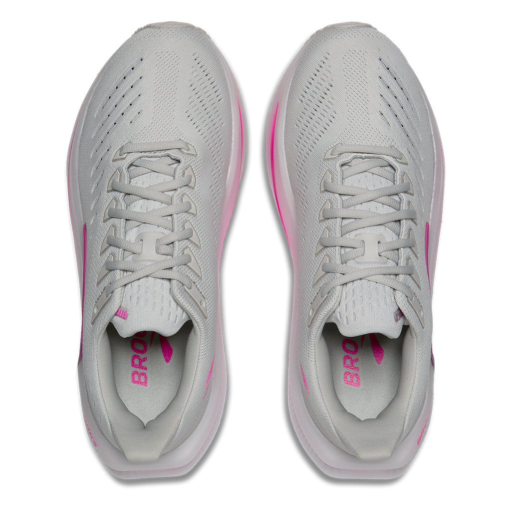 Brooks Glycerin Max 2 — Blazing Bell - Pink - White — Size B — Width 5 — Alternate View 7