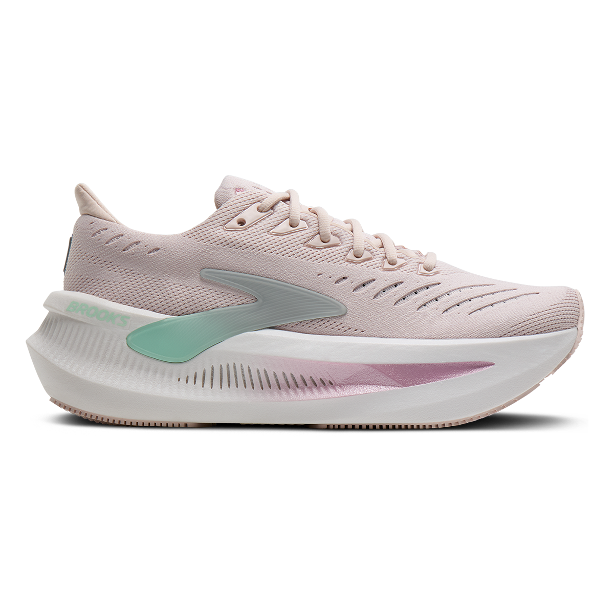 Brooks Glycerin Max 2 — Blazing Bell - Pink - White — Size B — Width 5 — Alternate View 17
