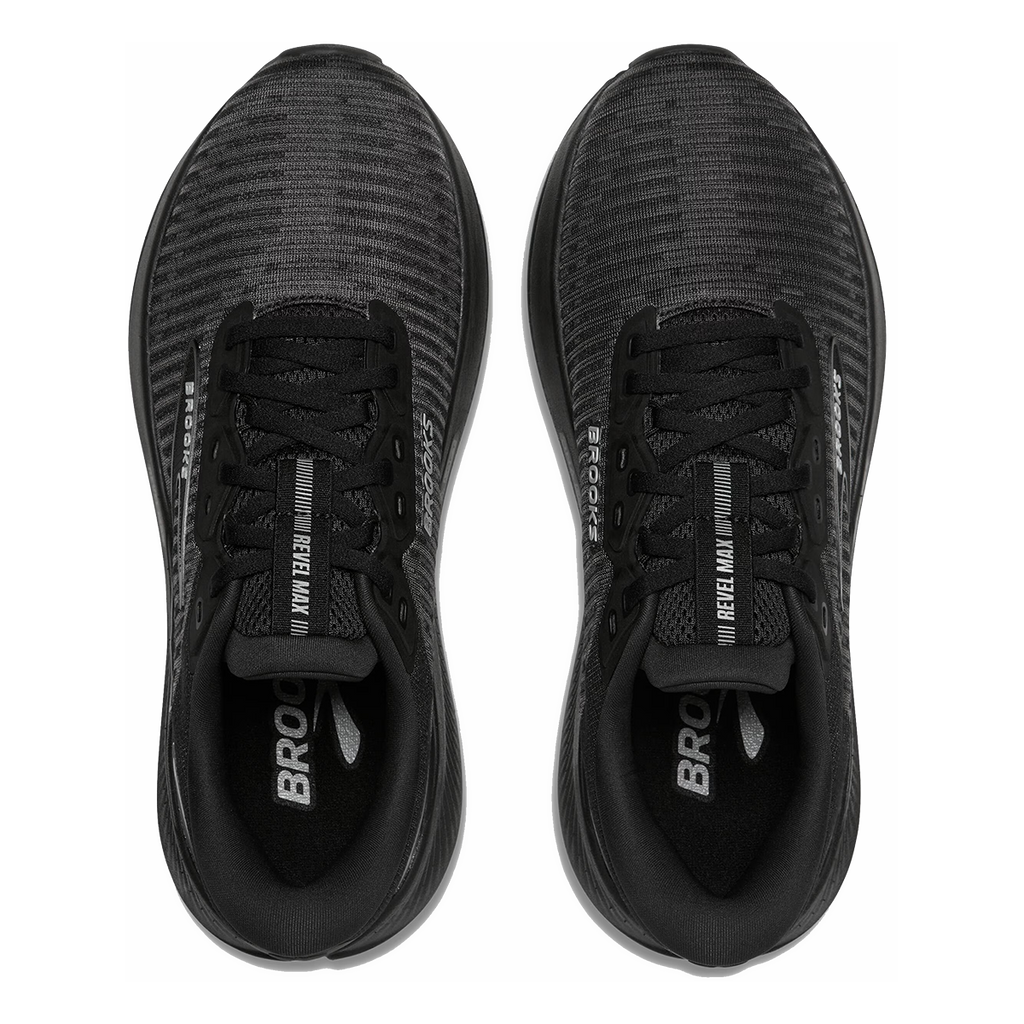 Brooks Revel Max — Black - Black - Ebony — Size B — Width 5 — Alternate View 7
