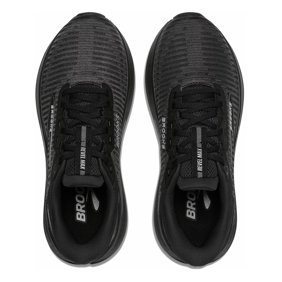Brooks Revel Max — Black - Black - Ebony — Size B — Width 5 — Alternate View 7