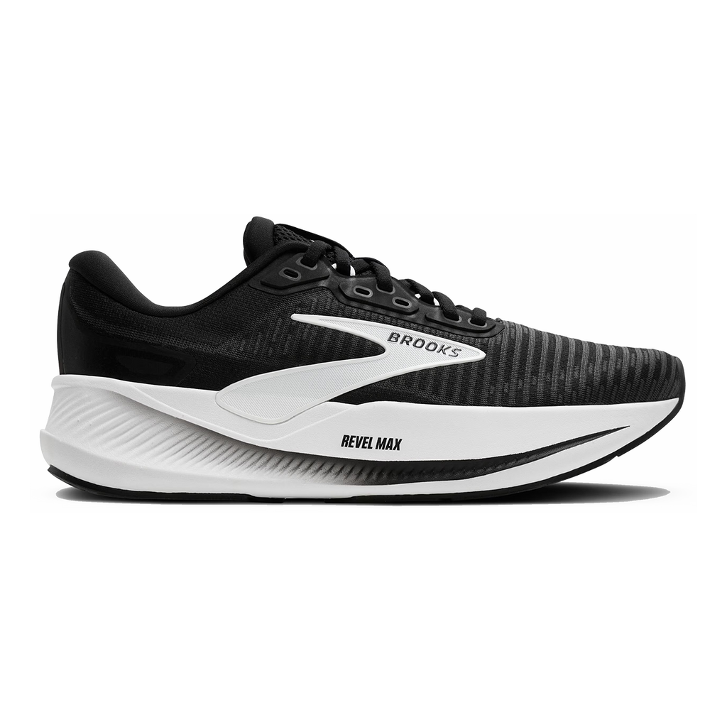 Brooks Revel Max — Black - Black - Ebony — Size B — Width 5 — Alternate View 9