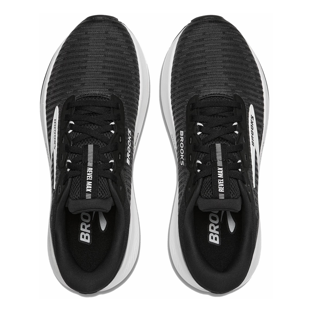 Brooks Revel Max — Black - Black - Ebony — Size B — Width 5 — Alternate View 11
