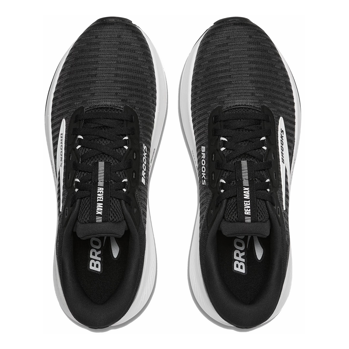 Brooks Revel Max — Black - Black - Ebony — Size B — Width 5 — Alternate View 11