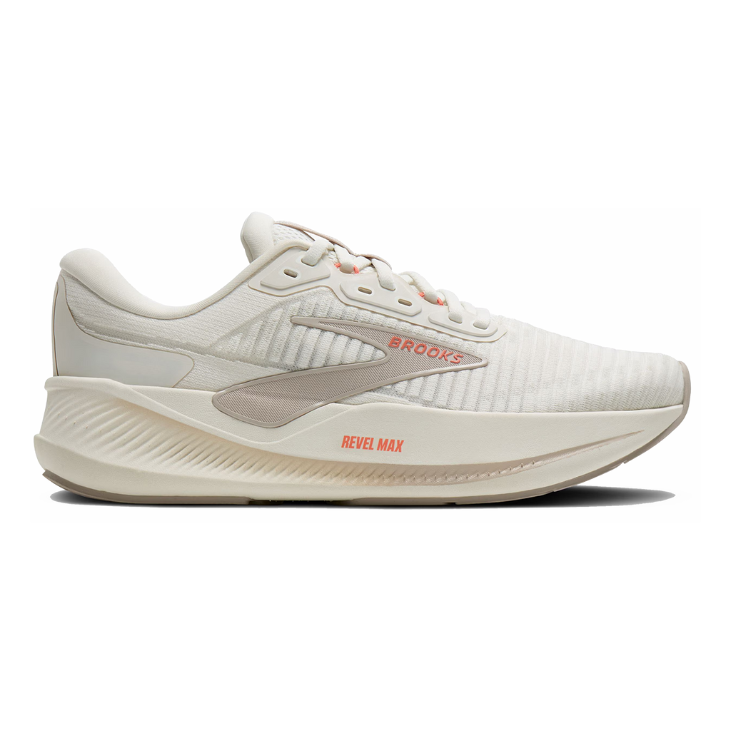 Brooks Revel Max — Black - Black - Ebony — Size B — Width 5 — Front View