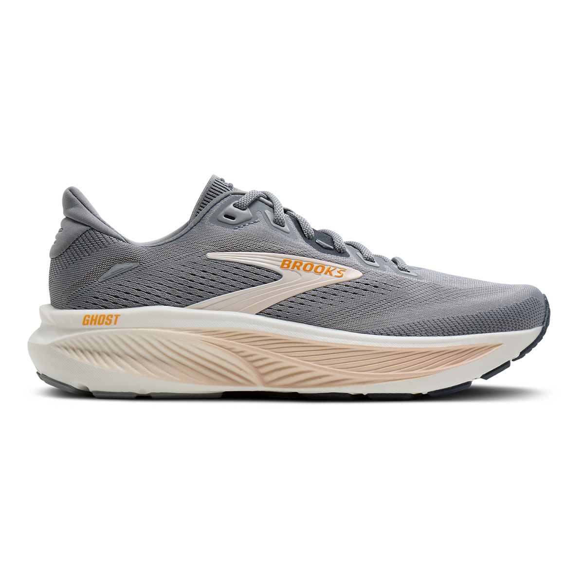 Brooks Ghost 18 — Black - Black - Bone Brown — Size B — Width 5 — Alternate View 45